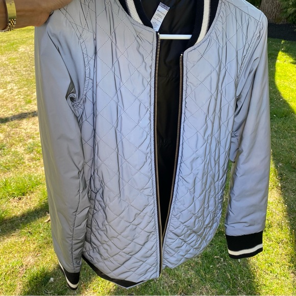 Athleta Reflective Reversible Bomber Jacket - Picture 6 of 11